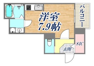 ハーモニーテラス歌島4の物件間取画像